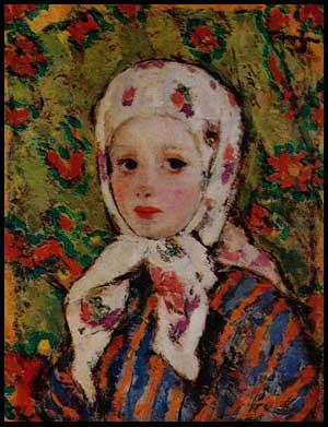 Nicolae Tonitza Katyusha the Lipovan Girl china oil painting image
